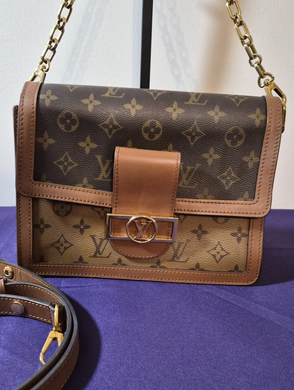 Louis Vuitton Dauphine MM Reverse Monogram